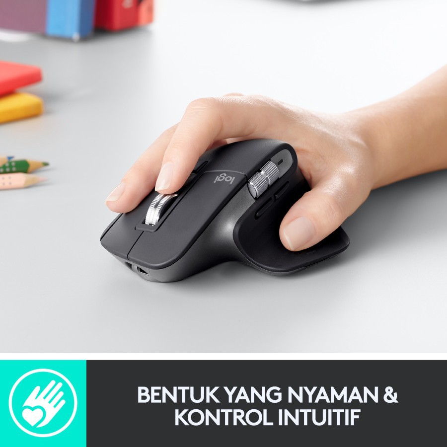 Logitech MX Master 3 Wireless Mouse - Garansi Resmi 1 Tahun