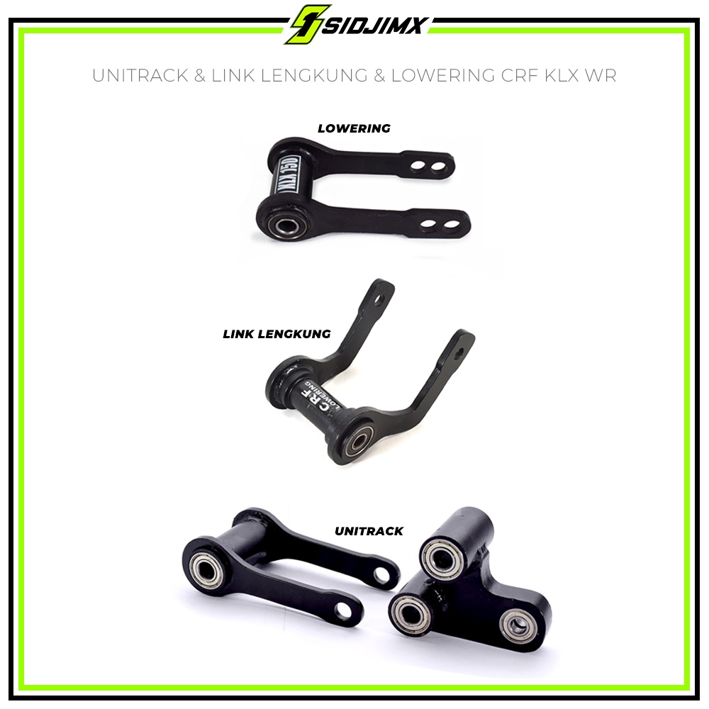 Unitrack Link Standar Lowering Link Lengkung KLX 150 L Bigfoot Dtracker NewCRF 150L WR 155 Unitrak P