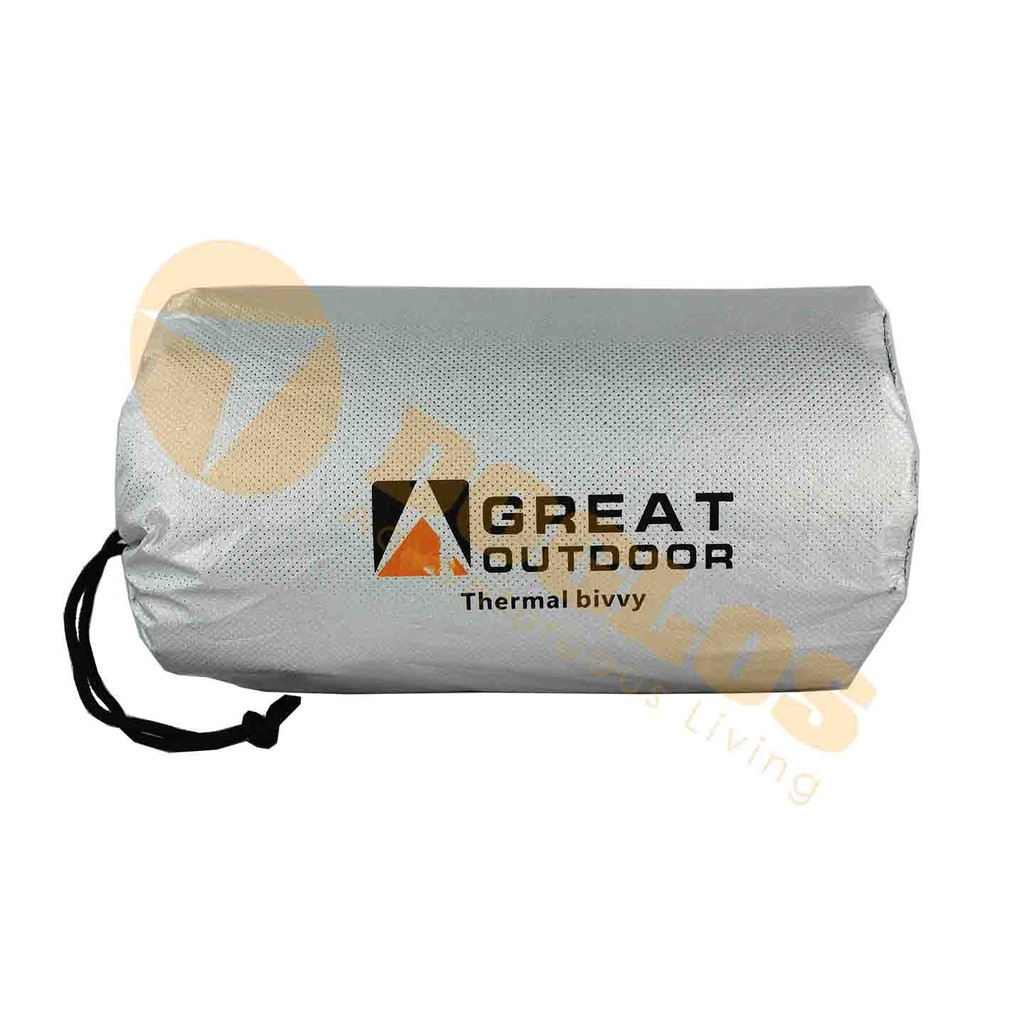 Sleeping Bag Alumunium Thermal Bivy Great Outdoor Go Wind Waterproof Shopee Indonesia