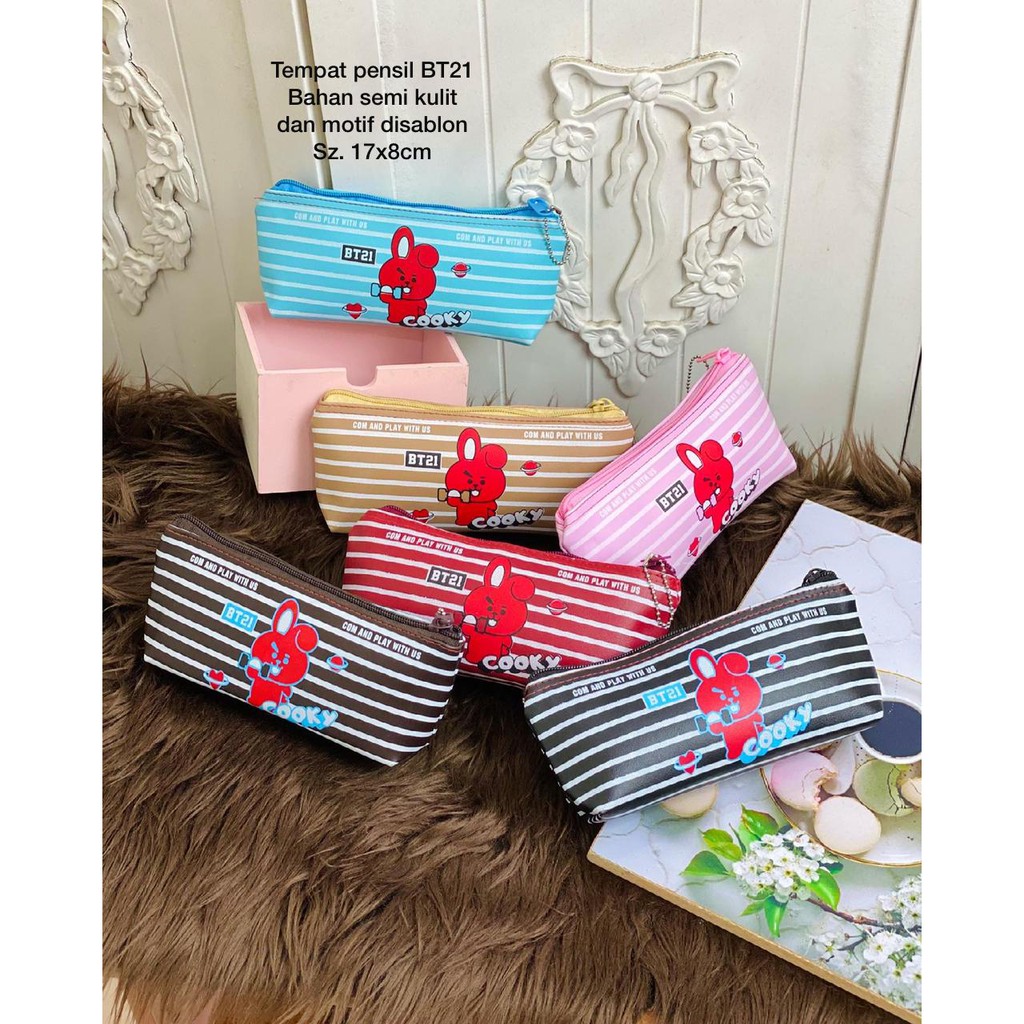 

tempat pensil Murah Kain praktis BT21