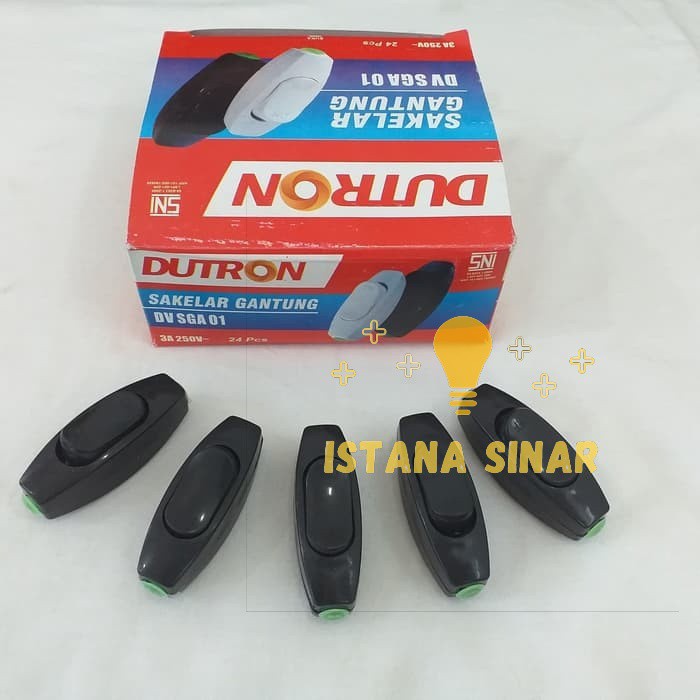 Saklar Sakelar Gantung Tulisan ON OFF DUTRON Model  DV-SGA-01