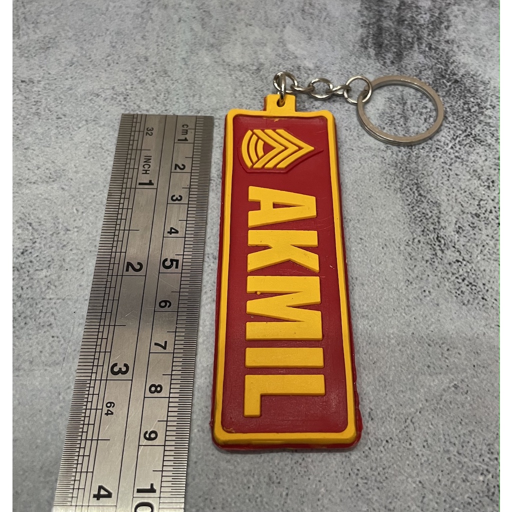 Gantungan Kunci Akmil | Keychain | Gantungan Kunci Karet Akmil