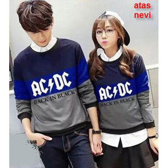 PROMO Sweater Baju Couple Murah - Agen Kaos Kapel Online - Pakaian Pasangan - Coupel - Capel - Copel