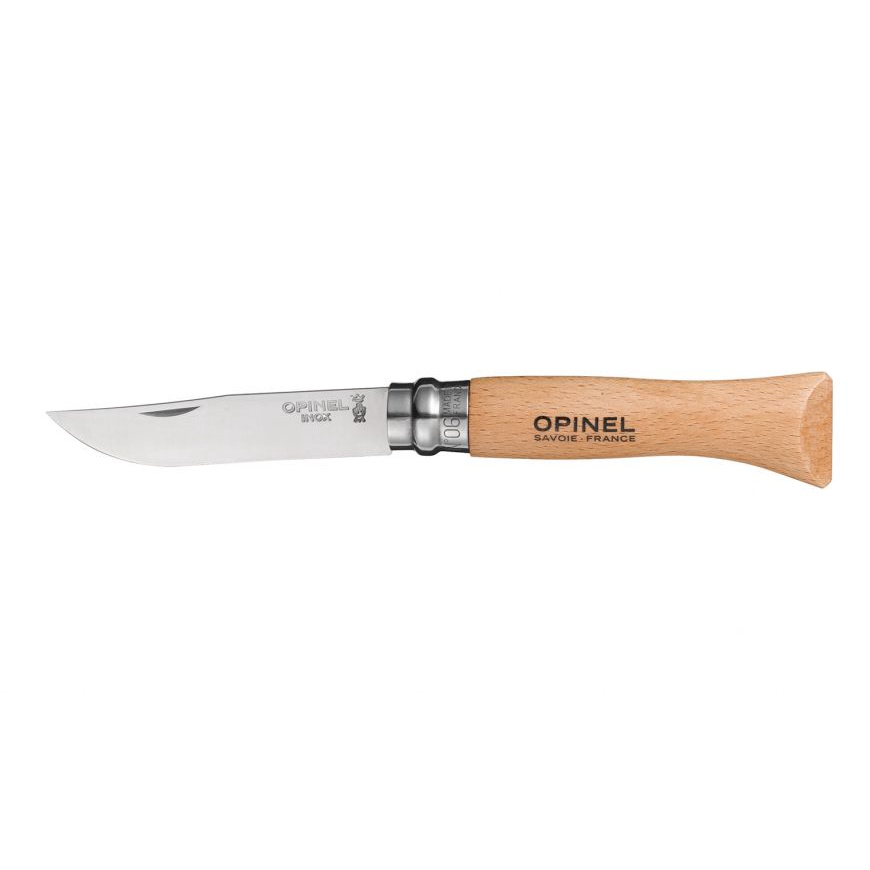 Pisau Opinel no 06 Stainless Steel