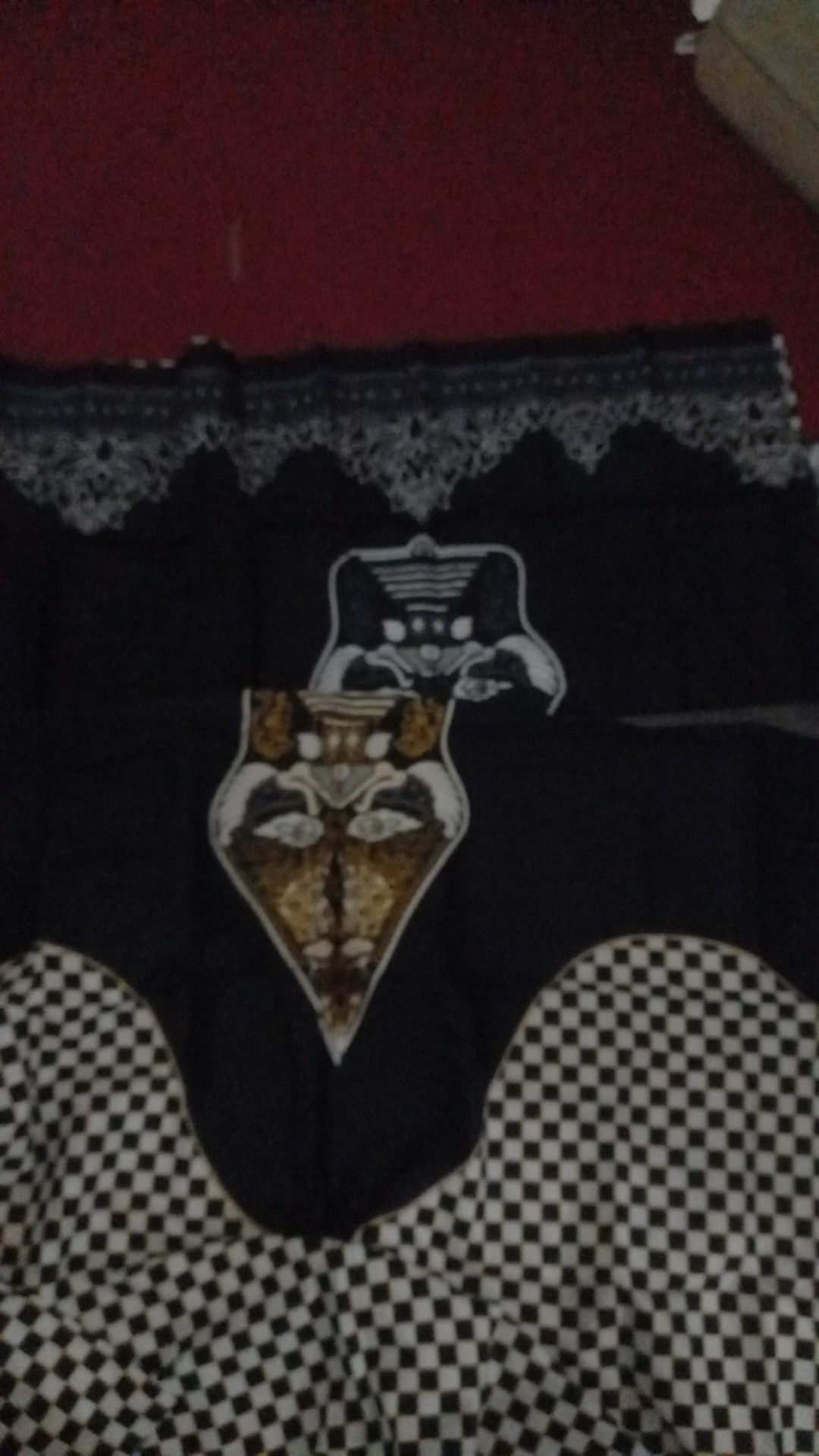 Sarung Anak Batik Joyobuwono Motif Kopi Macan Wayangan Gunungan Vespa