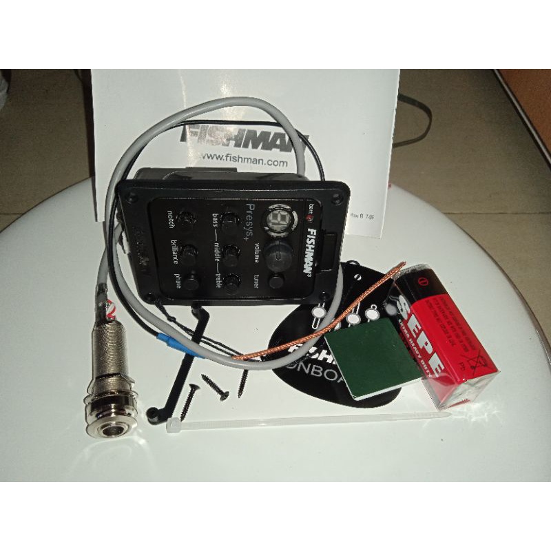 Equalizer fishman presys +//eq fishman murah//preamp gitar fishman murah