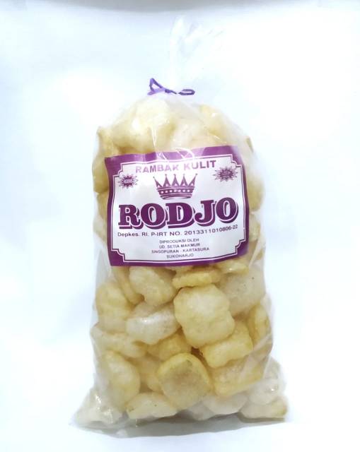 

RAMBAK KULIT SAPI MERK RODJO KRUPUK SAPI KERUPUK RAMBAK KRECEK