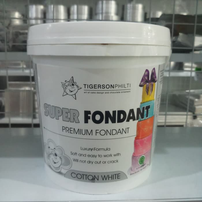 

Fondant White Tigerson 5kg