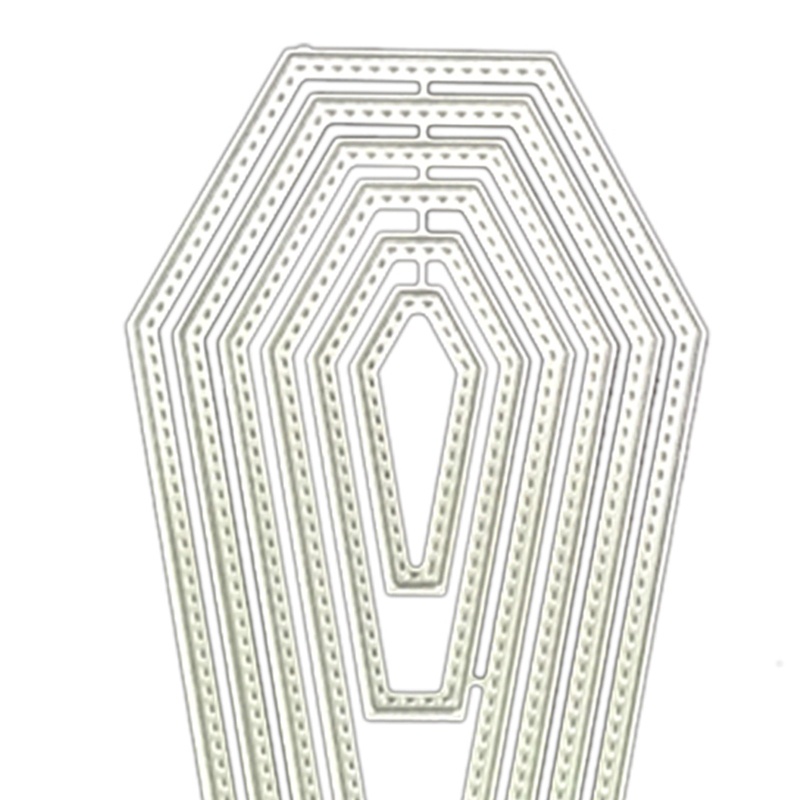 Cetakan Stensil Cutting Dies Motif Natal Bahan Baja Karbon Untuk Scrapbook / Craft Diy