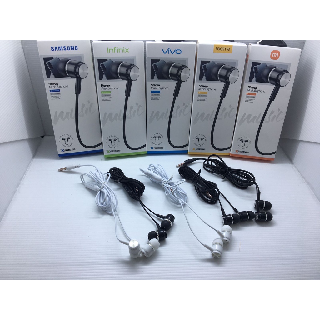 HEADSET BRAND XWIN-08 UNIVERSAL BISA SEMUA HP