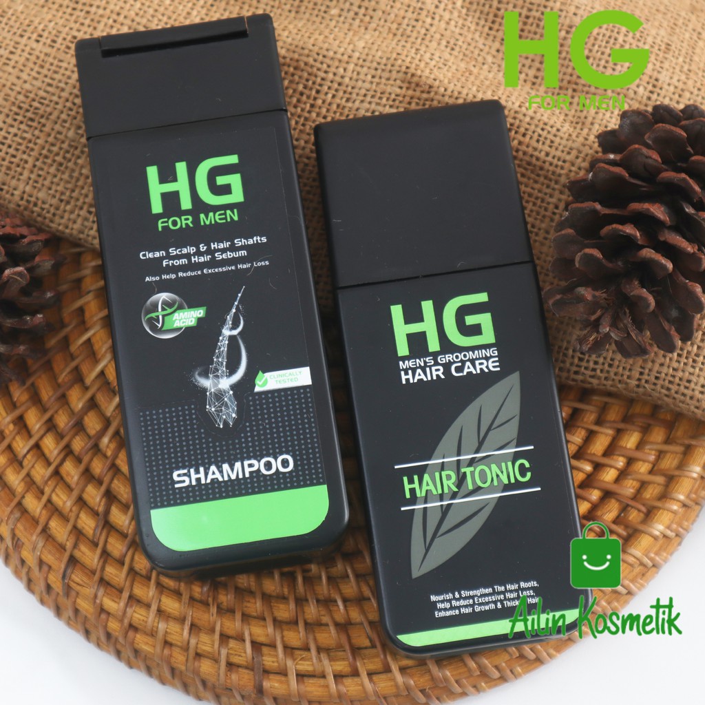 HG Men's Grooming Hair Care For Men Original | Perawatan Rambut Rontok Untuk Pria by AILIN