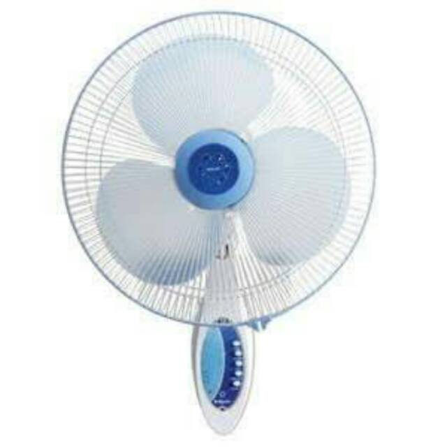 Miyako Wall Fan KAW 1689 RC Kipas Angin Tembok Dinding Remote miyako