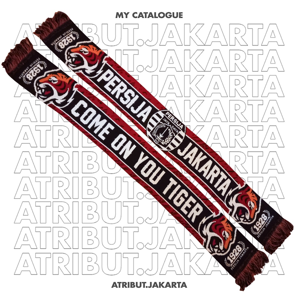 Scarf / Syal Persija Jakarta - Come on you tiger