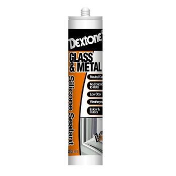 

Dextone Neutral Glass and Metal 300 ml Lem Silikon Clear