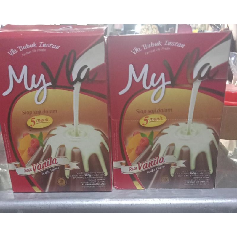 

[ READY ] Myvla bubuk instan rasa vanila