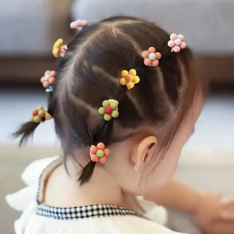 ikat rambut anak jepitan rambut anak karakter lucu 10pcs/pack ori import mode terbaru