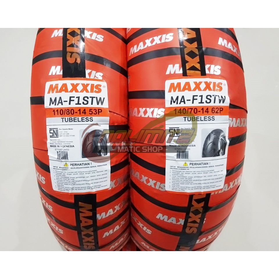 Ban Maxxis MA-F1ST Victra Aerox 155 Depan Belakang 120/70 - 14 &amp; 140/70 - 14