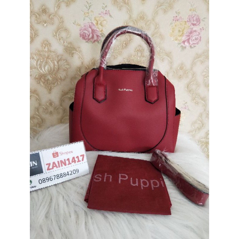 READY ORIGINAL HUSH PUPPIES DELANEY TOP HANDLE TAS SLEMPANG WANITA