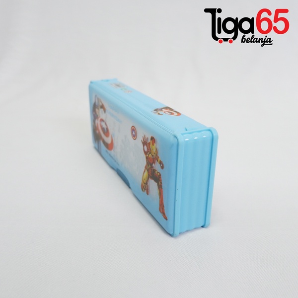 365 PENCIL CASE #40785 Tempat Pensil / Pouch Penyimpanan Besar / Pencil Case Magnet