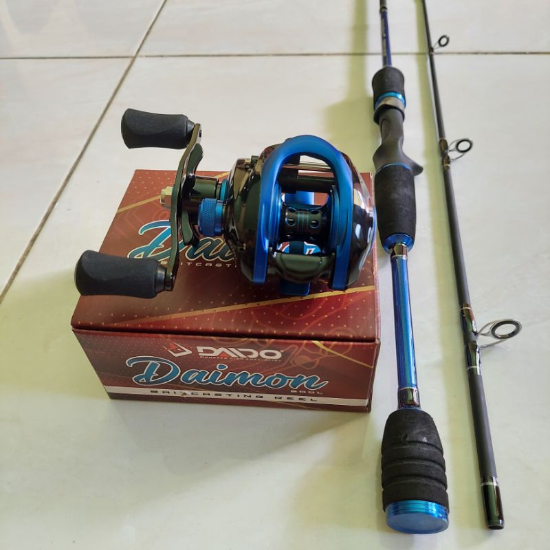 PANCING CASTING SEPASANG REEL BC DAIDO + JORAN BC CARBON 180CM KOINOBORI TOKIO