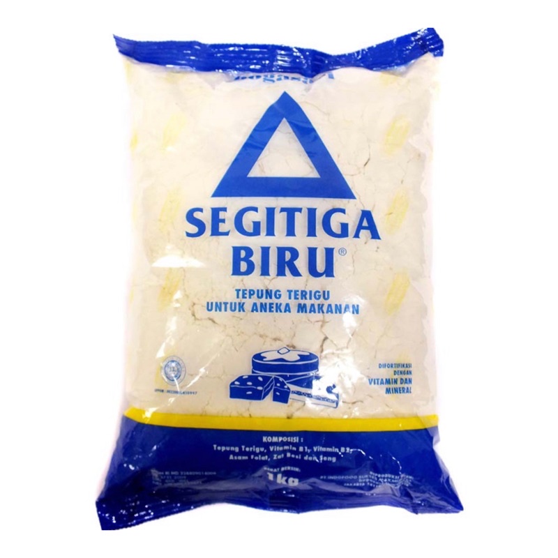 TEPUNG TERIGU SEGITIGA BIRU ECO 1 KG