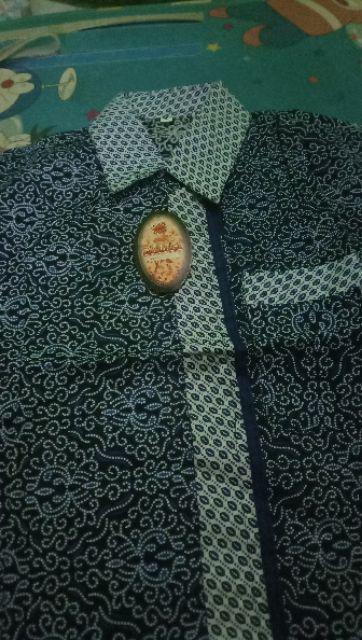 Atasan Batik Wanita Dolby Dolbi Dobby Doby Tenun Sutra Halus Best Seragam