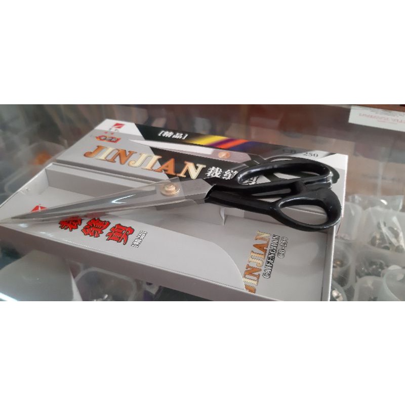 

NEW. Gunting kain profesional, tajam merk Jinjian 8", 9", 10" (inch)