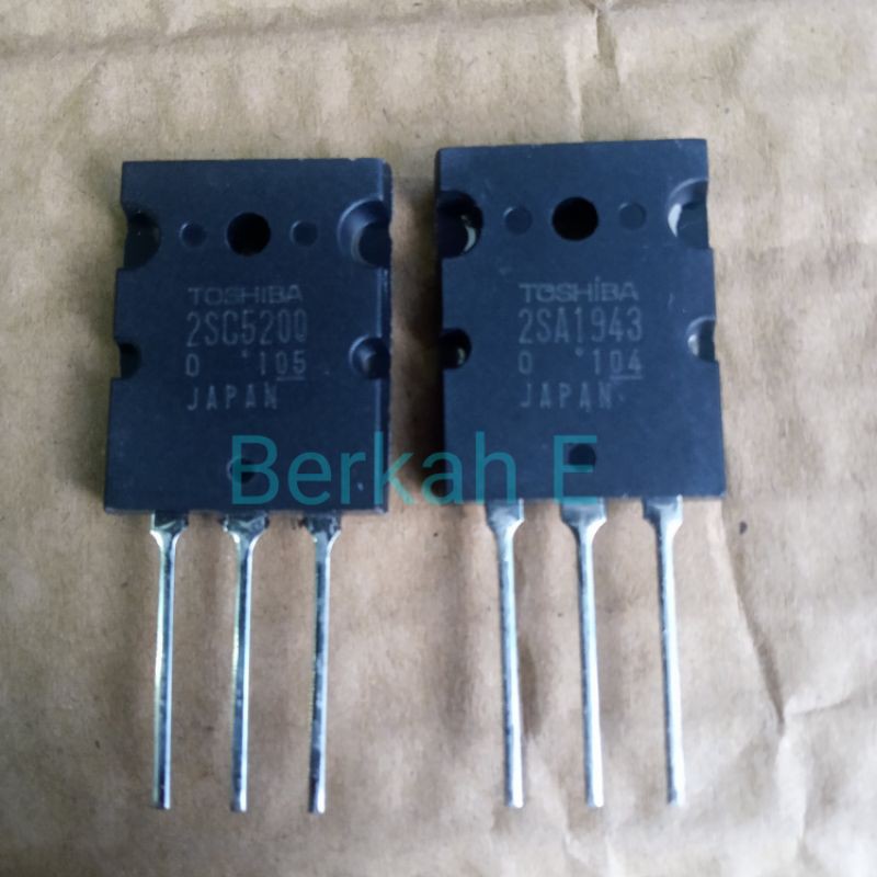 IC Toshiba 2SC5200+2SA1943 Asli