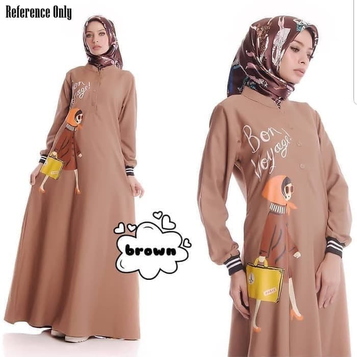 Sissy Dress jumbo / baju gamis dress muslim wanita - Navy