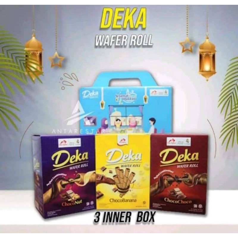 

1 BOX DEKA ASTOR WAFER ROLL ISI 3 INNER KOTAK PAKET LEBARAN