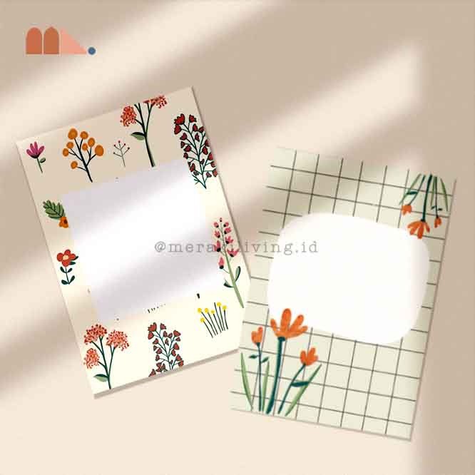 

Kartu Ucapan, Greeting Card, Gift Card, Thank You Card Flower Aestethic