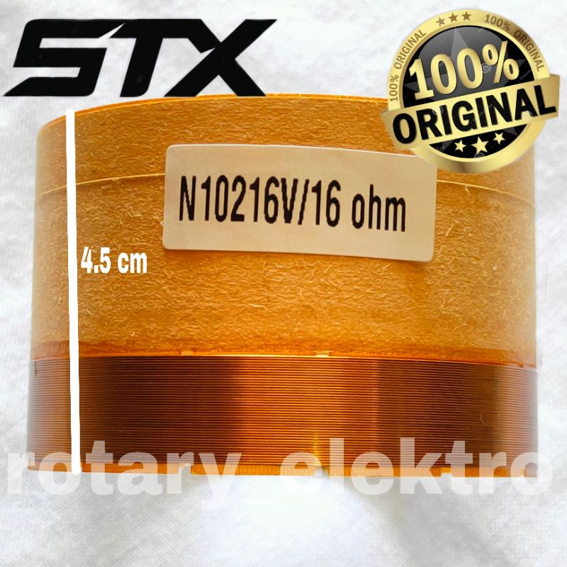 SPOOL SPEAKER ORIGINAL STX N10216V / 16 OHM 64.5mm