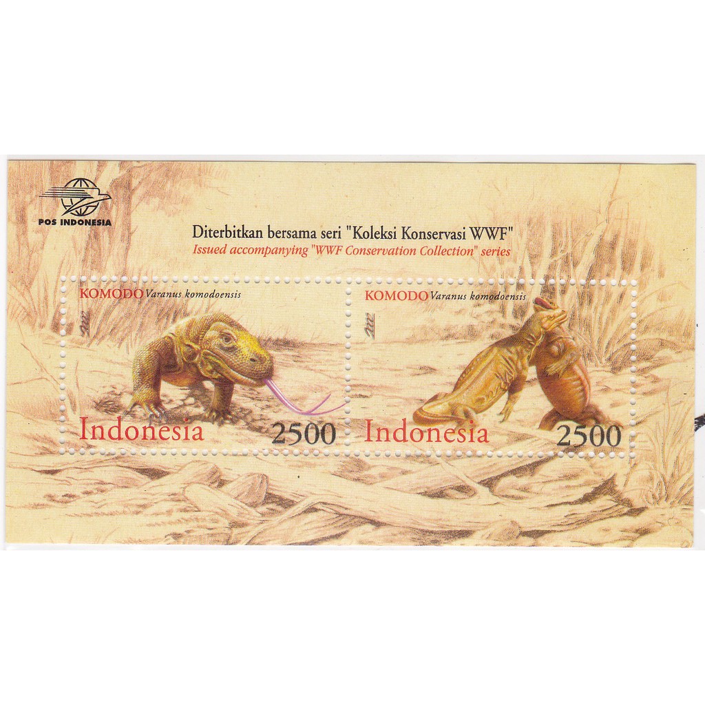 

Minisheet Koleksi Konservasi WWF Komodo (2000)