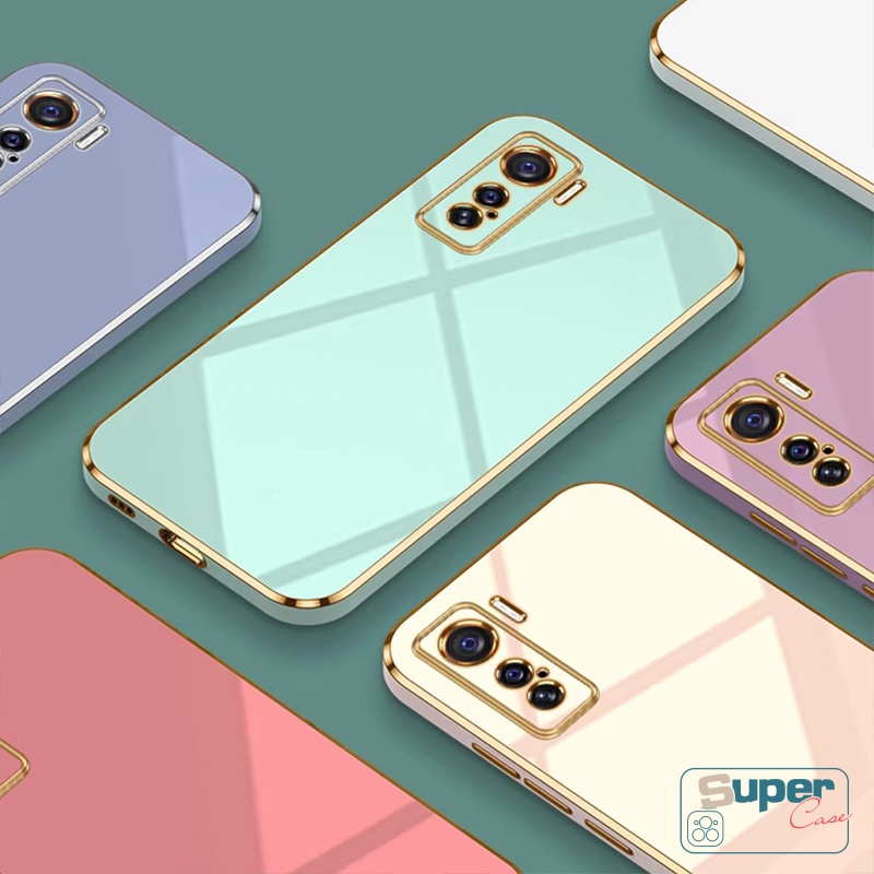 Soft Case Bahan Karet Electroplate Ultra Tipis Untuk Vivo Y20i Y12i Y12 Y20 Y91C Y11 Y15s Y17 Y12S Y15 Y1S Y20S Y91 Y21 Y33S Y15A Y01 Y30 Y50A Y53 Y31