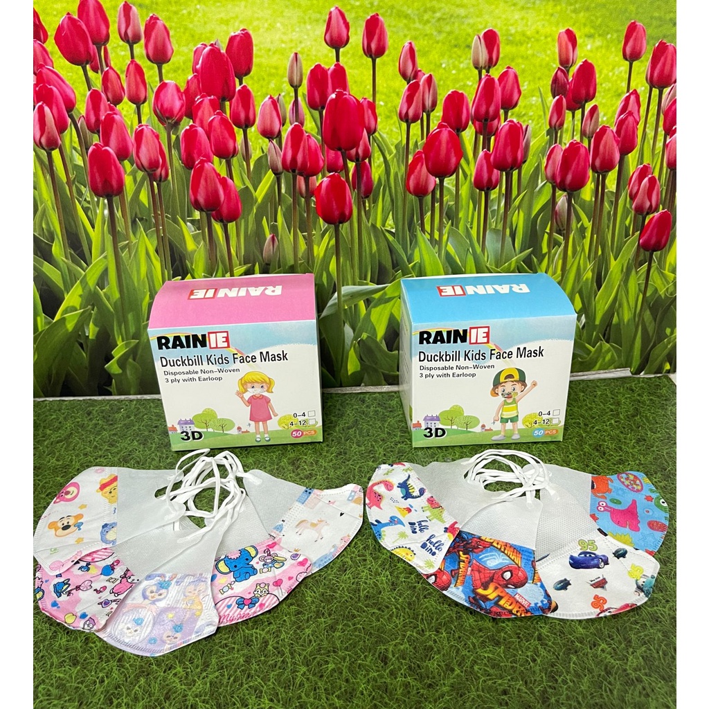 MASKER DUCKBILL | MASKER ANAK | DUCKBIL ANAK | MASKER DUCKBILL MOTIF | DUCKBILL ANAK 3PLY