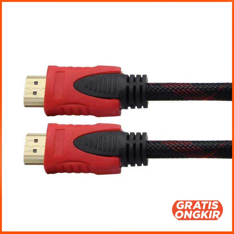 Kabel HDMI Gold Plated High Speed OD7.3mm 1080P 1.35 Meter SHH11