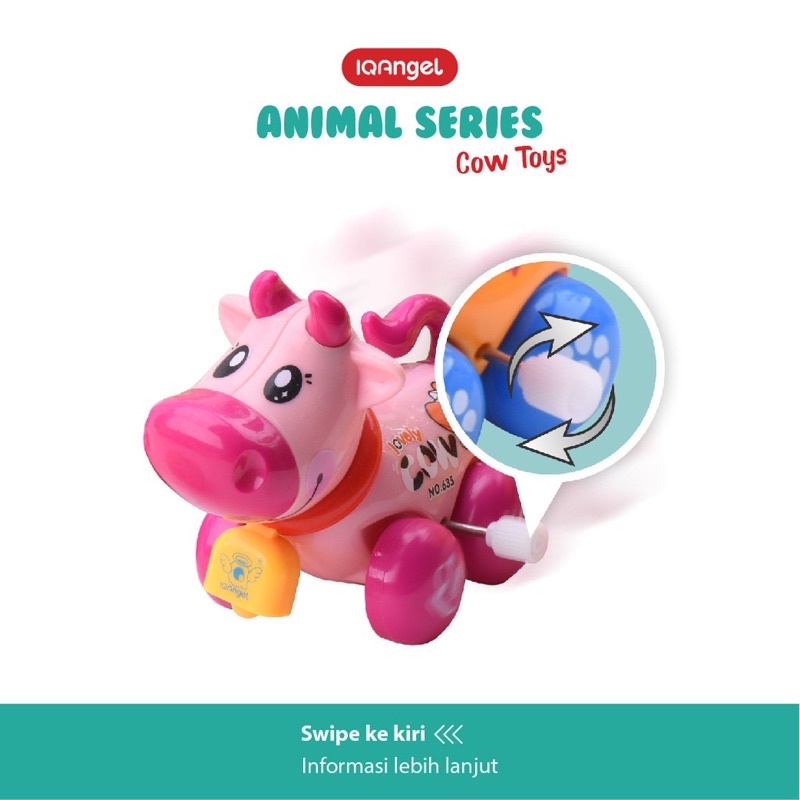 IQ Angel cow toys mainan motorik anak