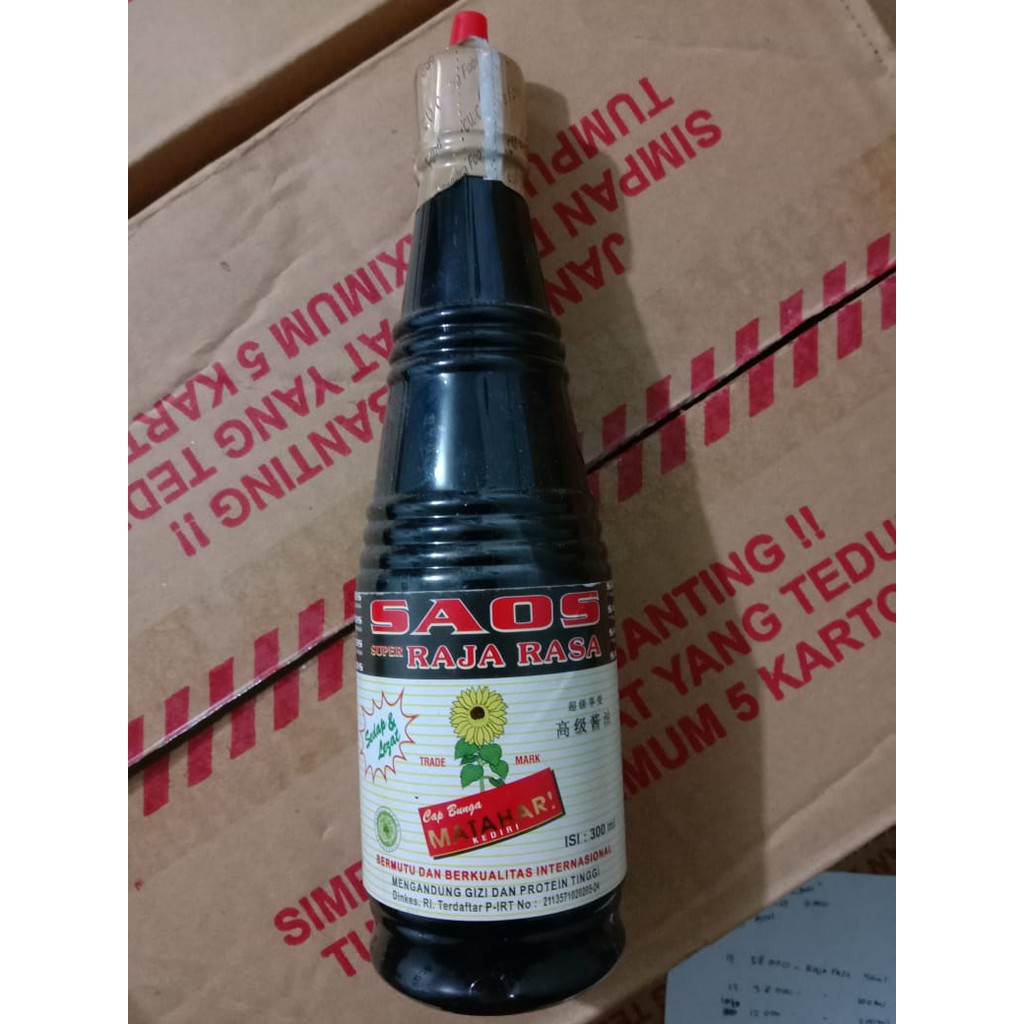 𝐍𝐎𝐍 𝐌𝐒𝐆 Saus Raja Rasa organik Cap Matahari 300ml | penyedap rasa