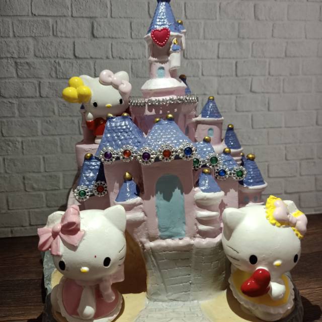 

Hiasan Kue Hello Kitty Palace
