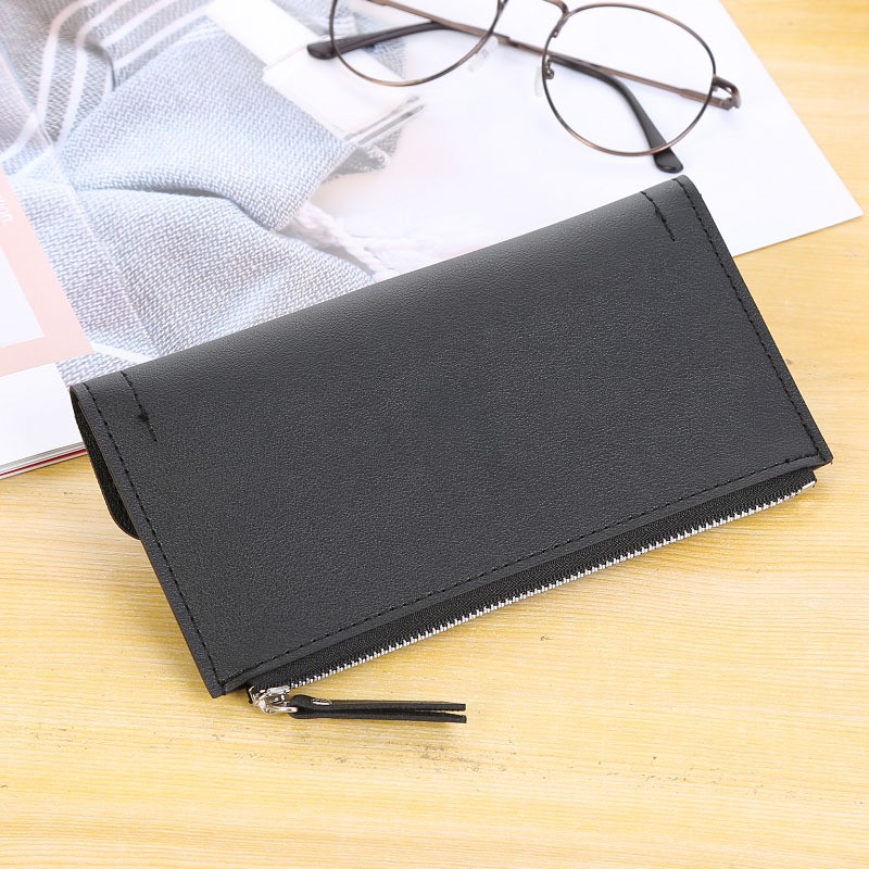 Dompet Resleting Tipis Panjang Lipat Lomenia Wallet - LOD025