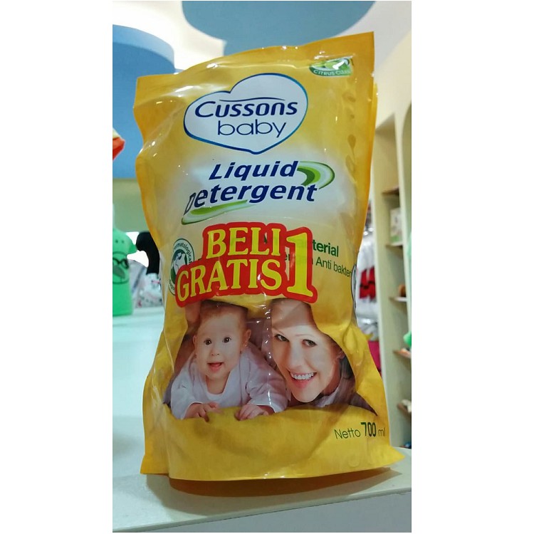 Cussons Liquid Detergent BUY 1 GET 1 Pencuci Baju Bayi Deterjen Cair 700ml