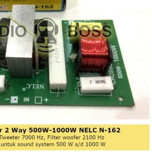 ✶ Crossover Nelc Pasif 2way Nelc N-162 / Crossover 2 way / crosover 2way ☏