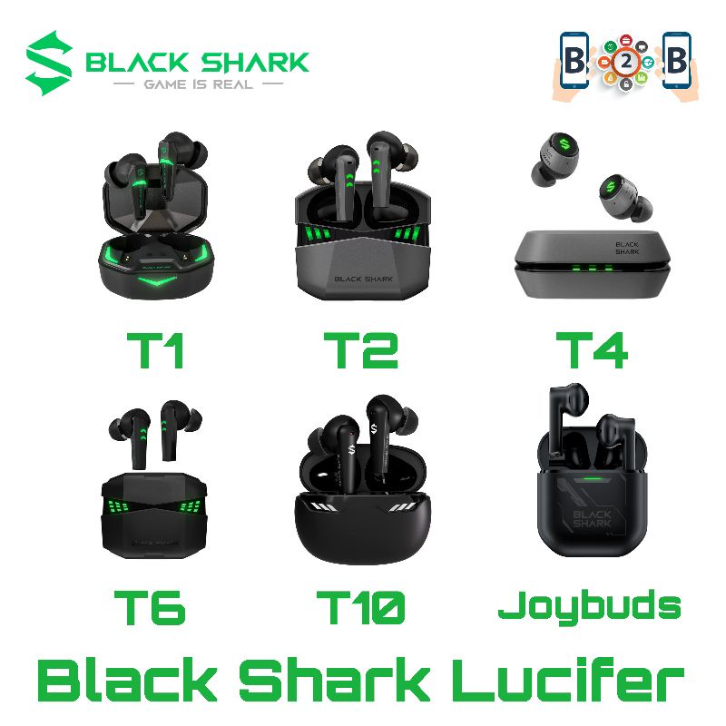 Black Shark Lucifer T1 / T2 / T4 / T6 / T7 / T10 / T14 / T21 Joybuds Blackshark TWS Gaming Earphone