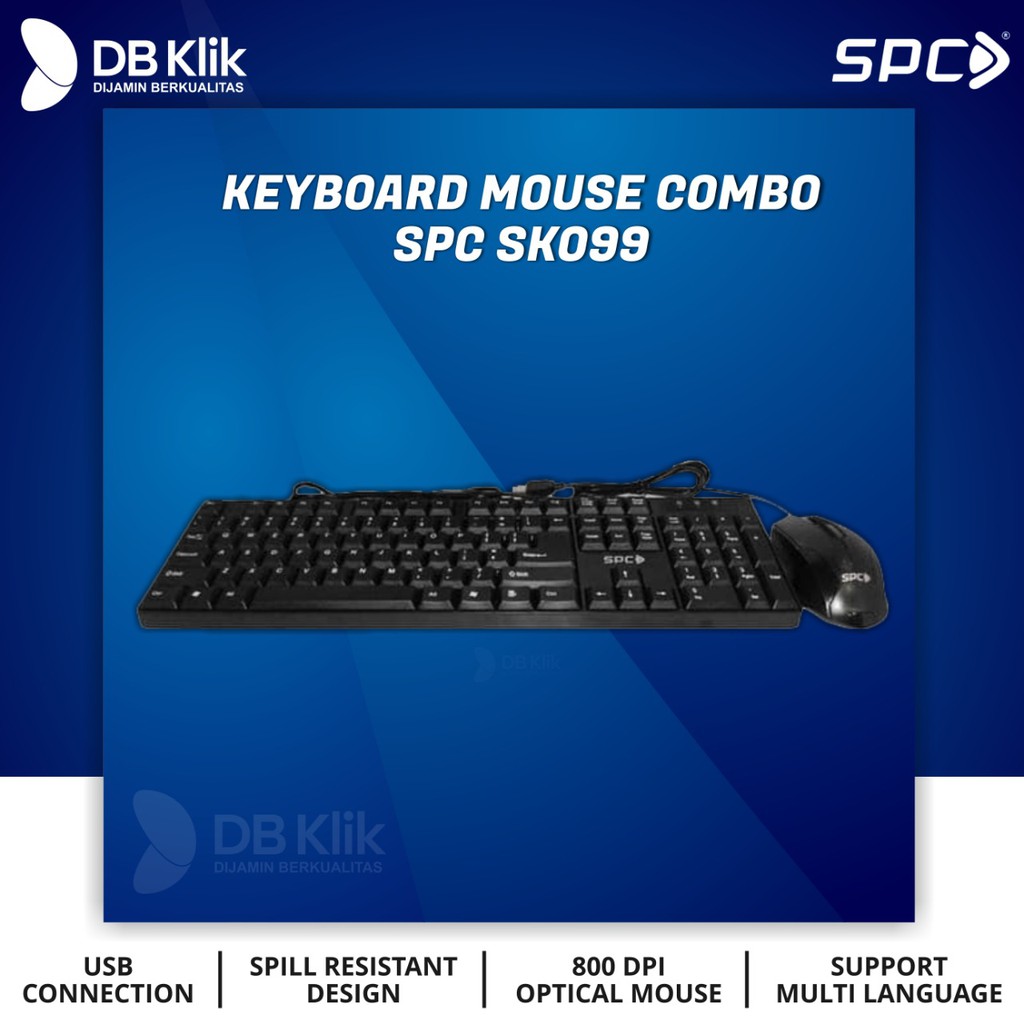 Keyboard Mouse Combo SPC SKO99