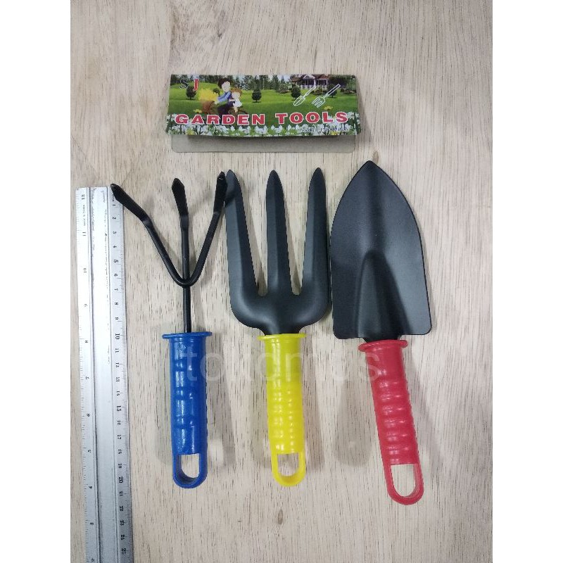 Garden Tool 3 Pcs/Alat Kebun Sekop Mini Garpu Set 3 Pcs-KOALA