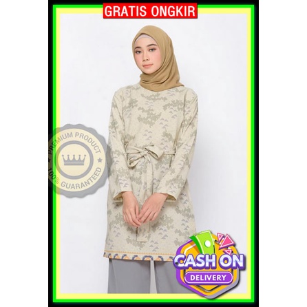 Atasan Muslim Perempuan Premium Impor Tunic Remaja Elegan Kekinian Murah Tunik Import Premium Tunik 