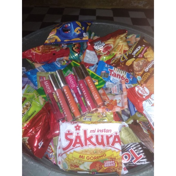 

Capit Snack dapat lipstik 2X Capit snack