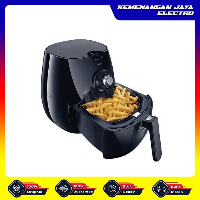 Griller Philips Air Fryer Hd9220/20 - Hitam Hd9220 Hd 9220