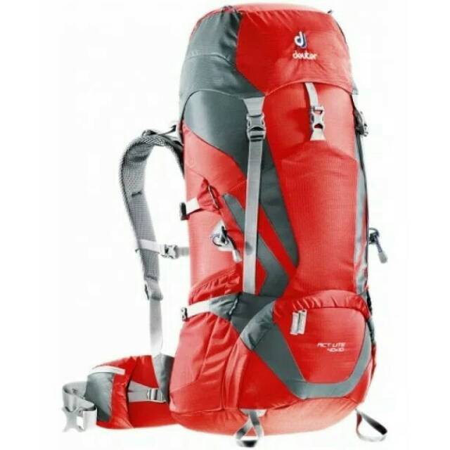 RANSEL CARRIER DEUTER ACT LITE 40 + 10 - Merah
