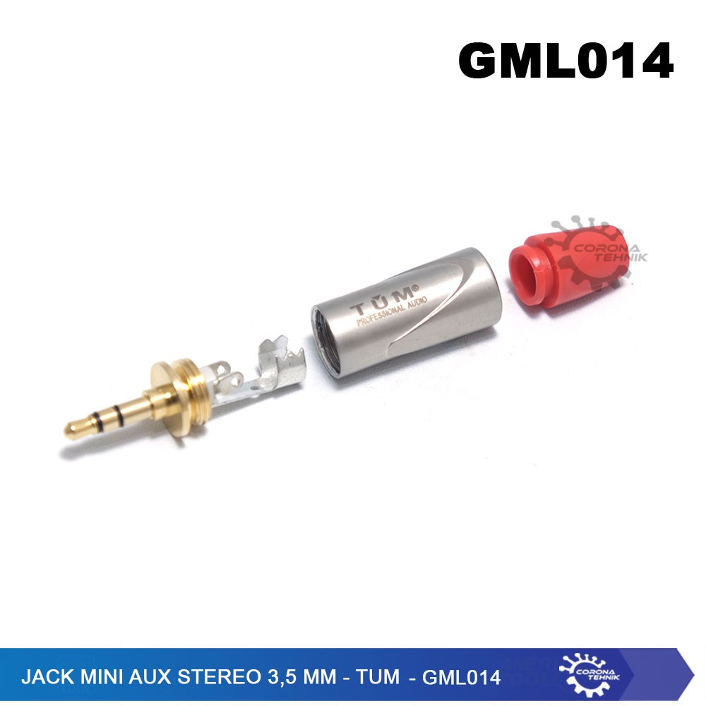 GML014 - Jack Mini AUX Stereo 3,5 mm - TUM